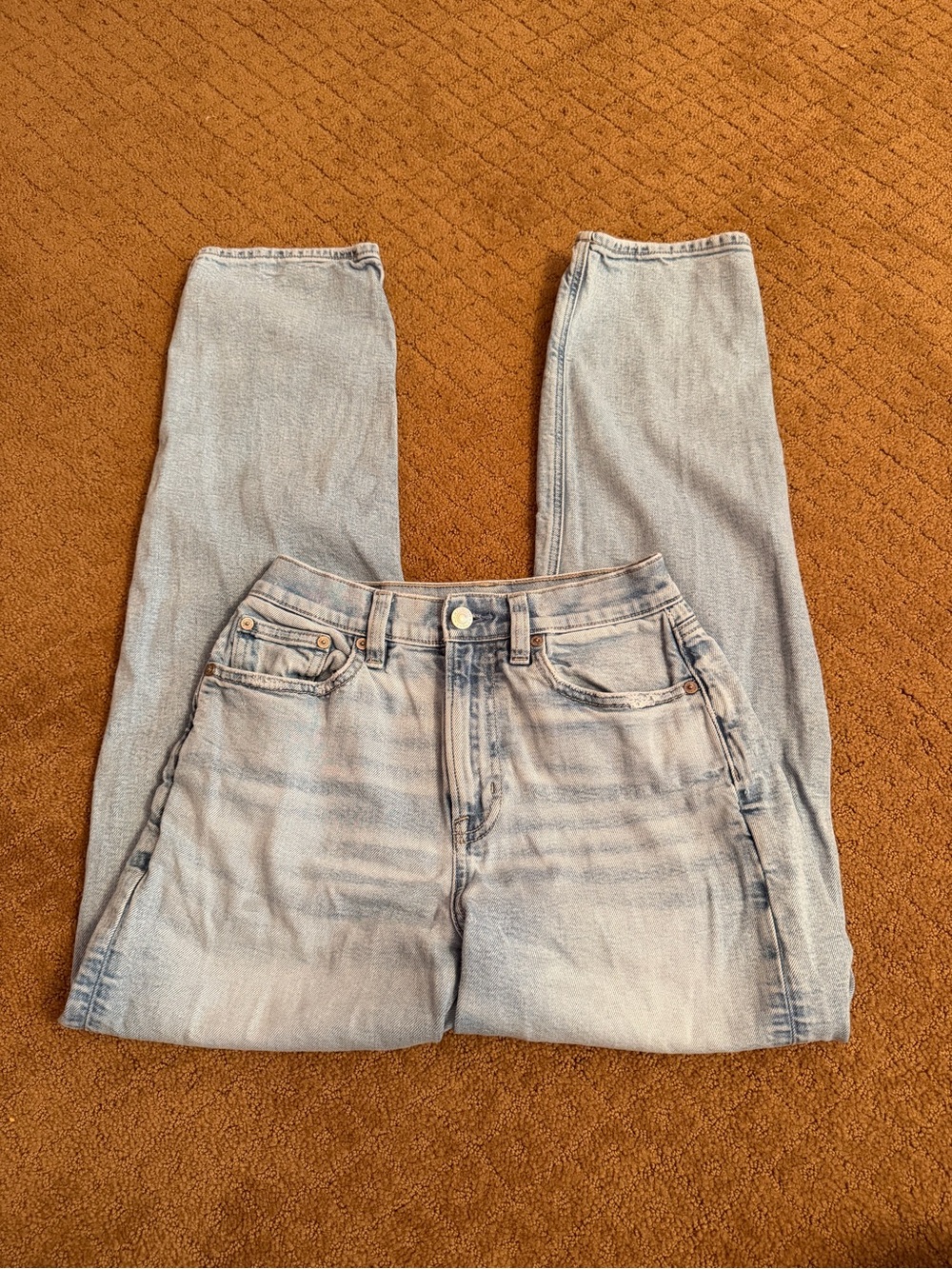 American Eagle Highest Rise 90s Boyfriend Medium Wash Jeans Women’s Size 0